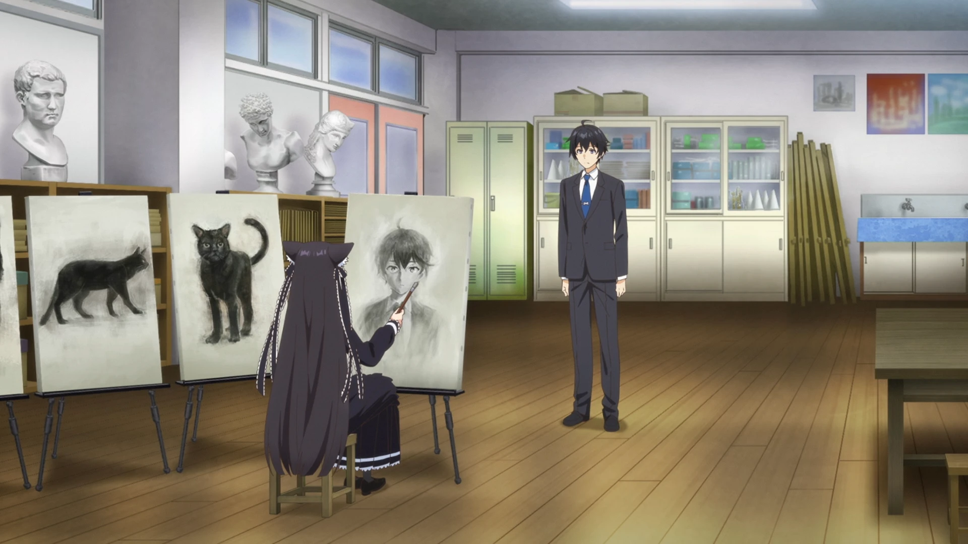 非人学生与厌世教师 第8话